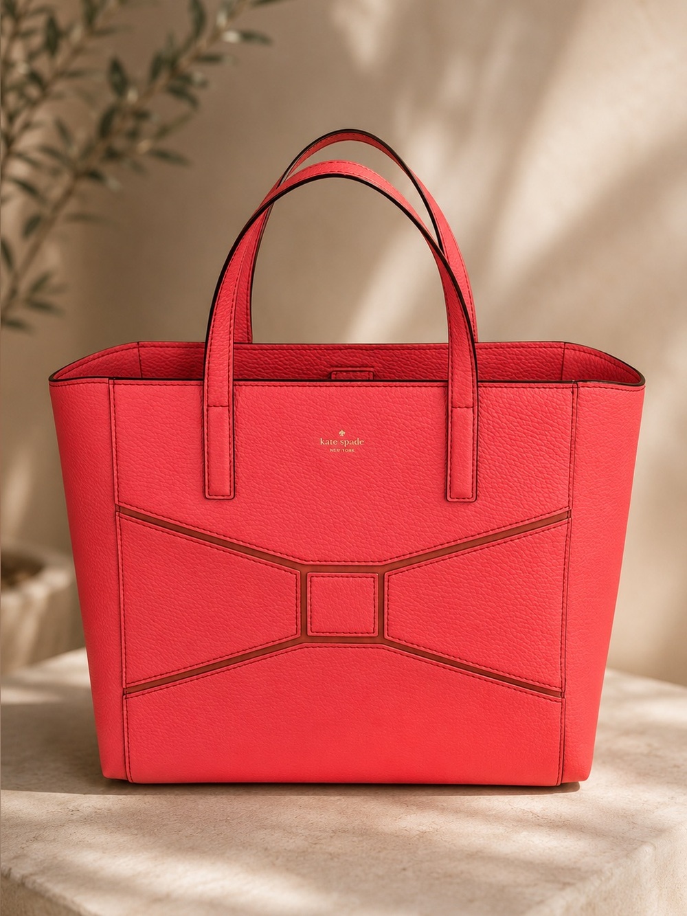 Kate Spade Bridge Place Francisca Tote Handbag Flamingo Pink WKRU3766